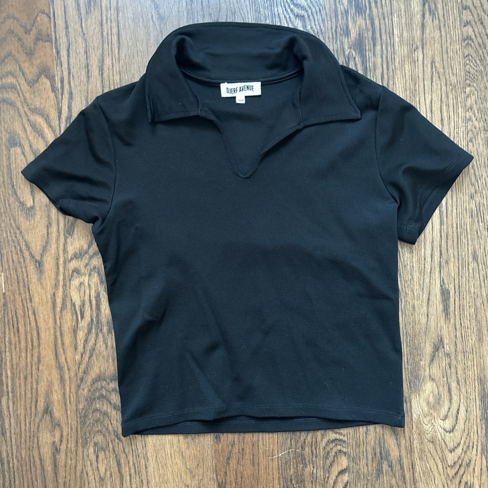 Djerf Ave Getaway T-Shirt Black